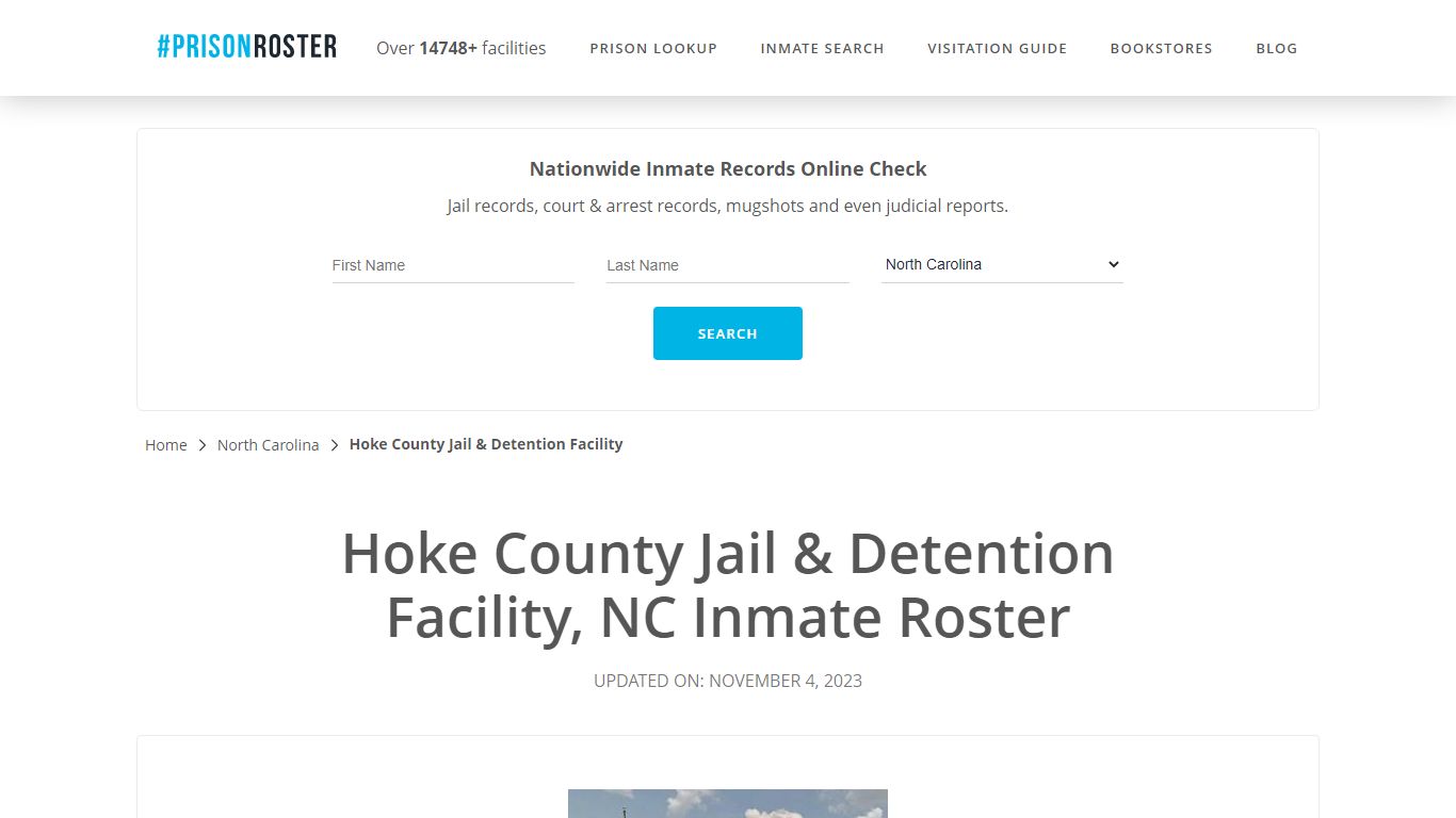 Hoke County Jail & Detention Facility, NC Inmate Roster - Prisonroster